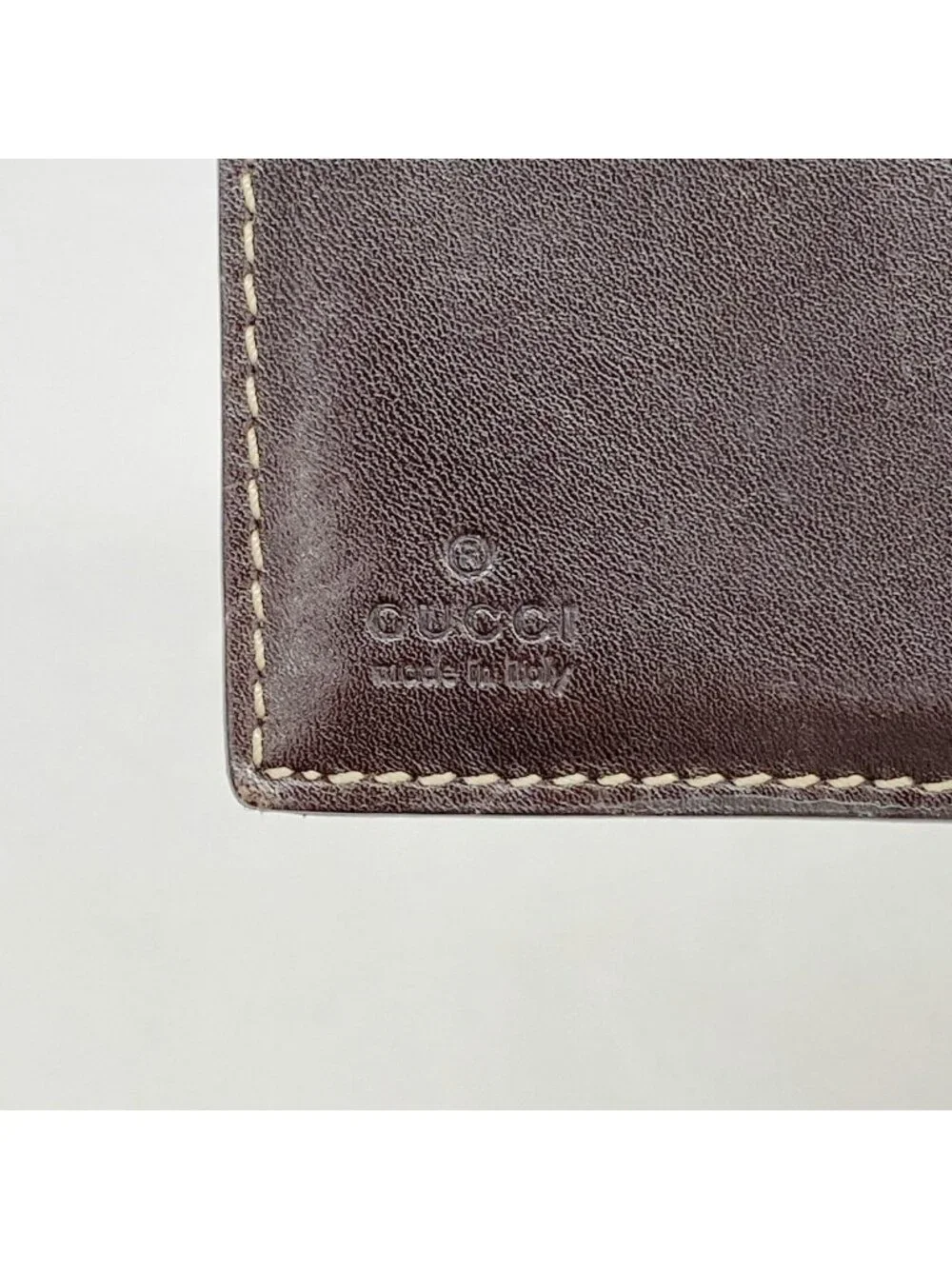 ★SOLD★ Gucci Wallet GG Supreme Brown Gold - Picture 4 of 8